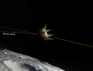 Second Successful Deboosting Puts Lunar Module Orbit