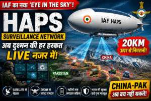 IAF HAPS Surveillance Network monitoring India's border from the stratosphere